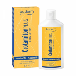 Crotamiton Plus Body Lotion Boderm, 200 ml.